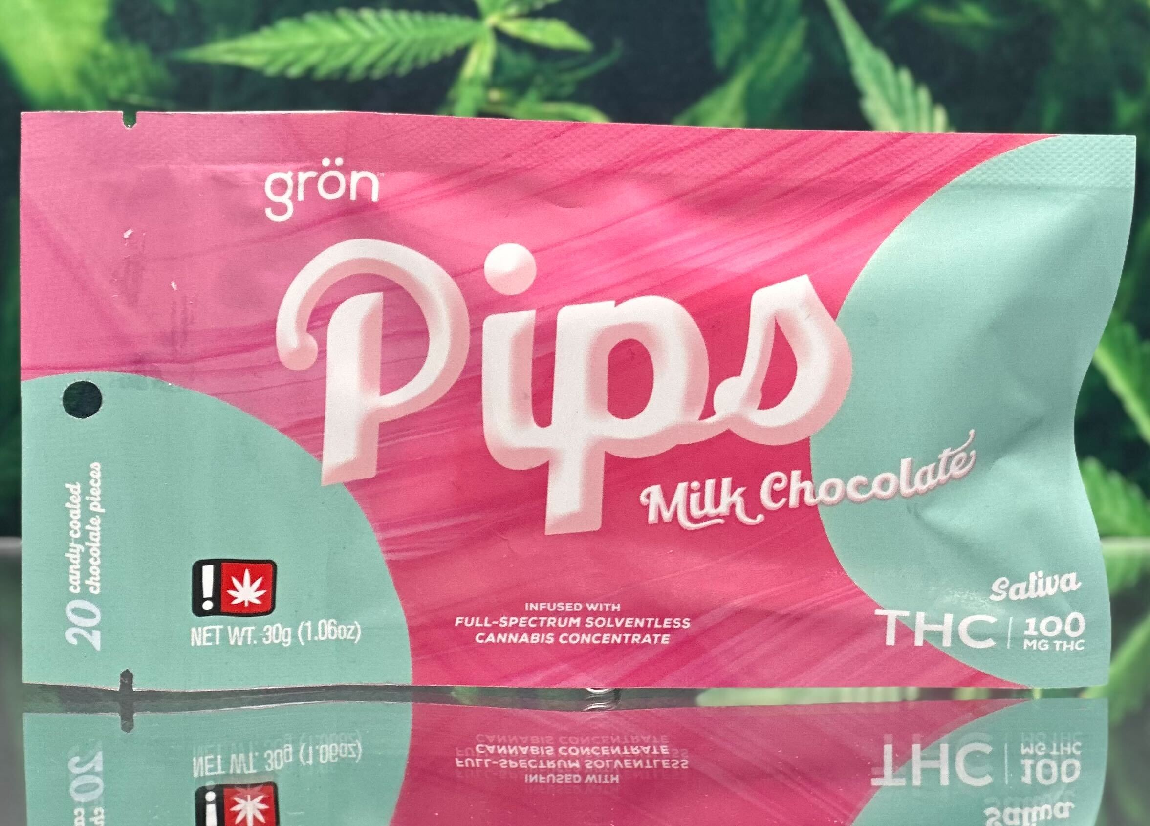 Photograph of product: Pips | Milk Chocolate | 20pk