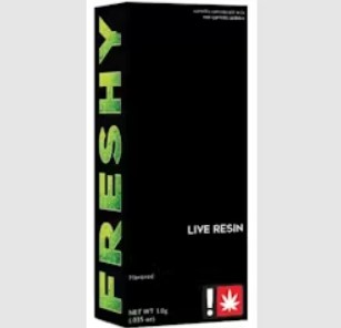 Photograph of product: Cartridge - 1g Flavored Freshy Live Resin - Banana Candy - GREEN LEAF SPECIAL