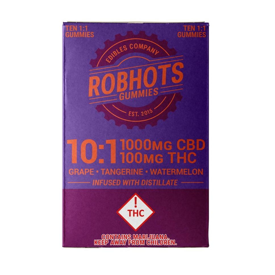 Photograph of product: Robhots 10: ummies 100mg (H)