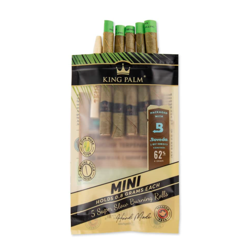 Photograph of product: King Palm Cones - Mini Size - 5-Pack with Boveda