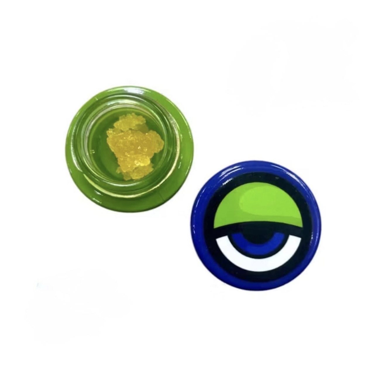 Photograph of product: AU Grimas: Electric Green Apple 1G Diamonds