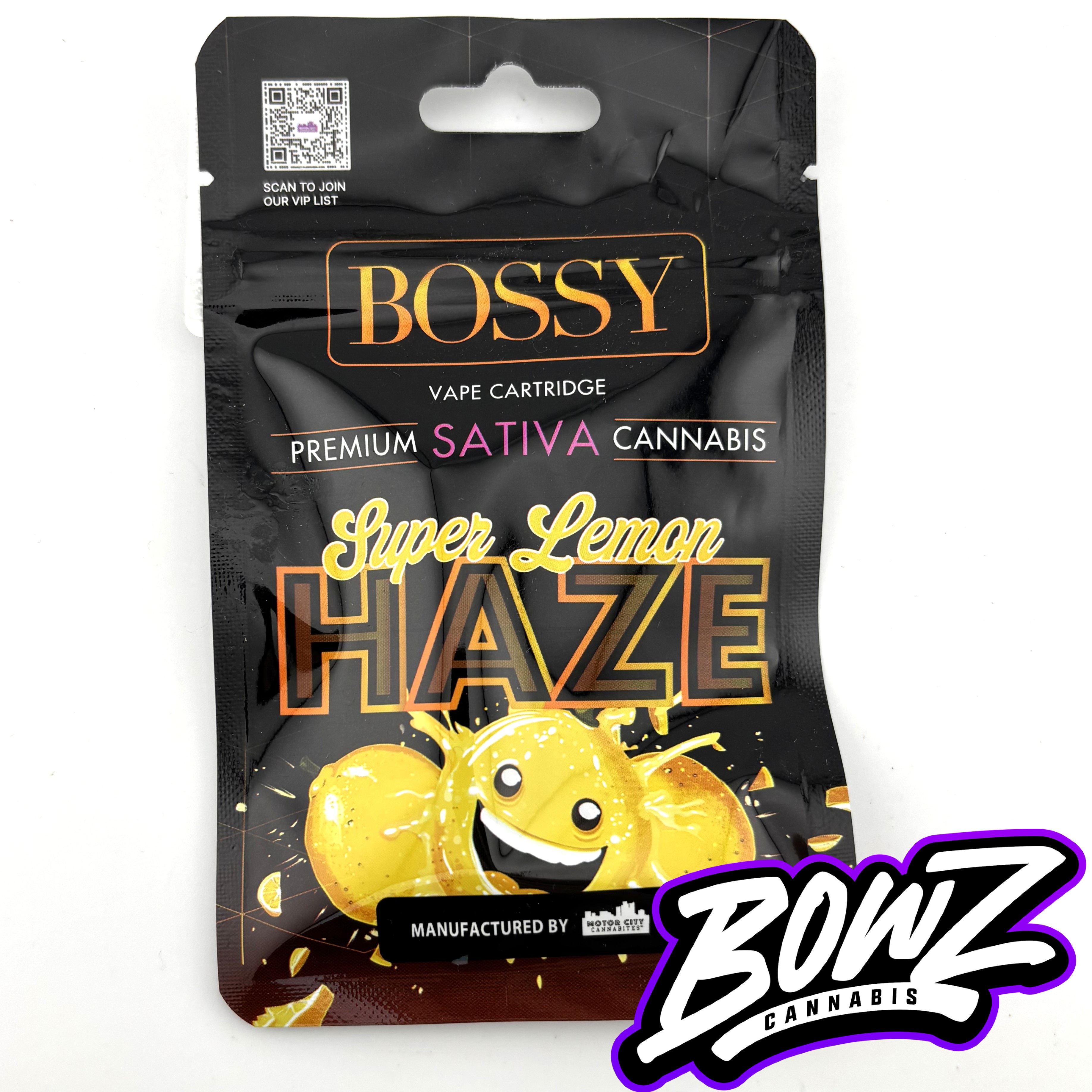 Photograph of product: Bossy - 510 Vape Cartridge - (1g) - Oui'd - **SUPER LEMON HAZE** (10/$40)