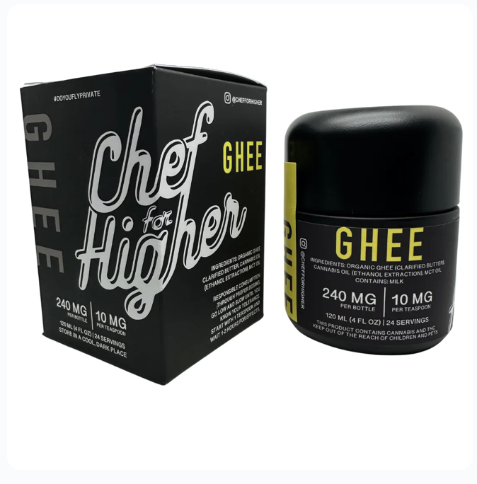Photograph of product: Chef for Higher | Ghee | 240mg