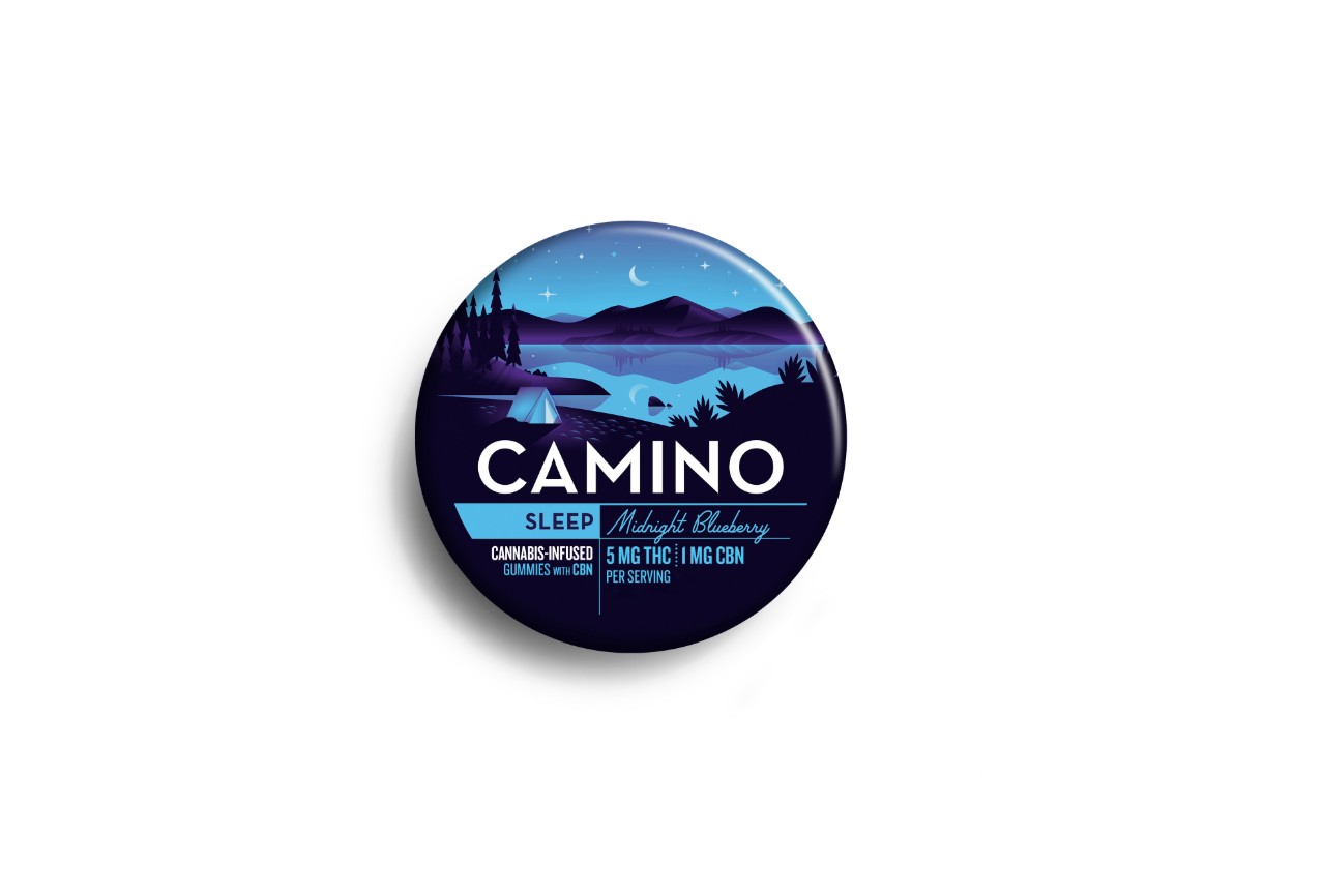 Photograph of product: Gummies | Midnight Blueberry (5:1 TH-oui:CBN) | 20pk | 00208