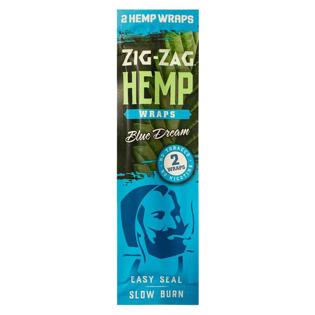 Photograph of product: Zig Zag Hemp Wraps | Blue Dream