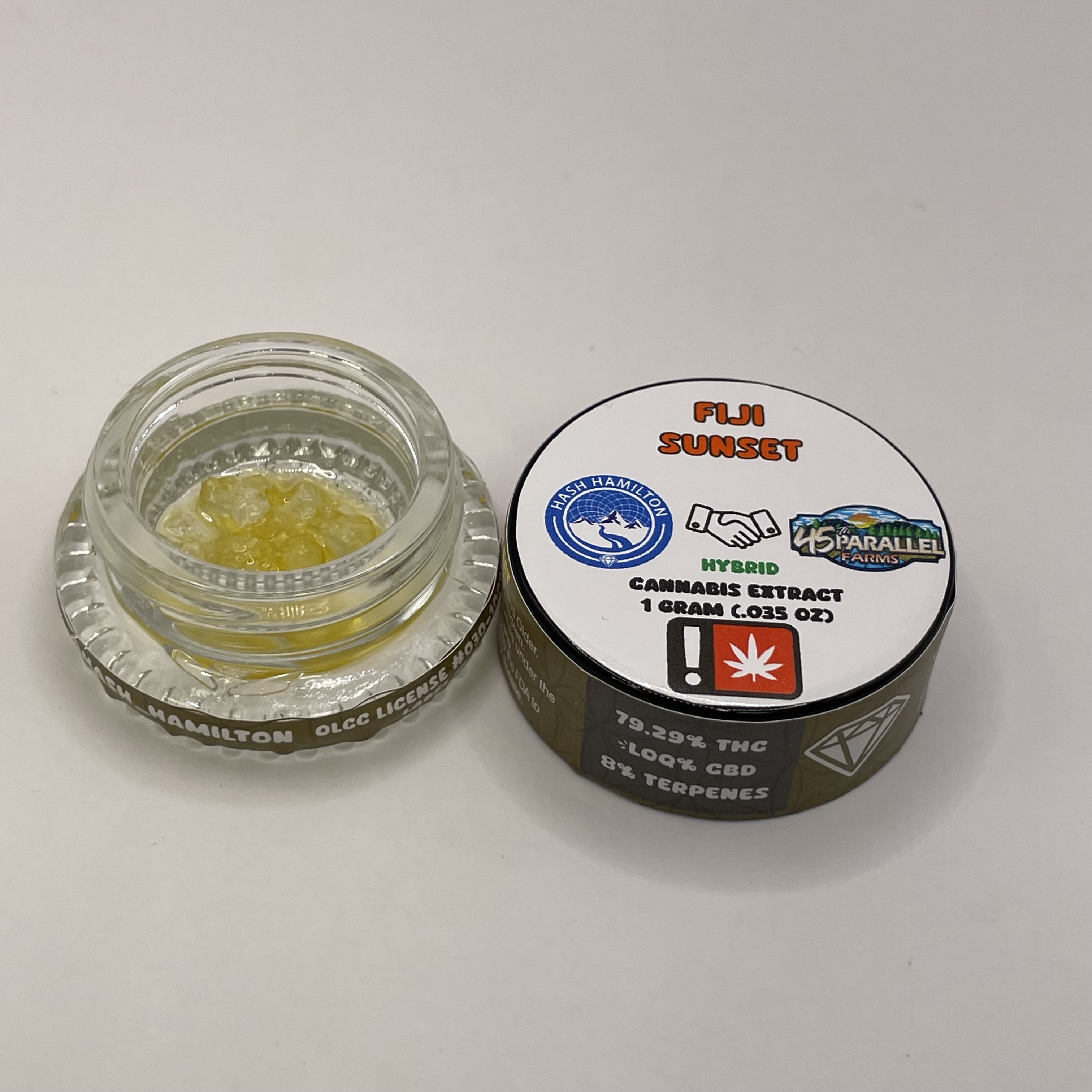 Photograph of product: Fiji Sunset Dab (au chocolat Hamilton)
