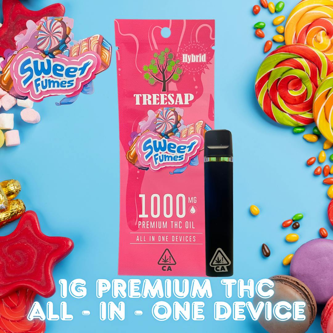 Photograph of product: Treesap - Sweet Fumes (Hybrid) All-In-One Vape