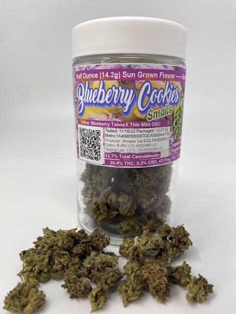 Photograph of product: Blueberry Cookies 14g Outdoor - 