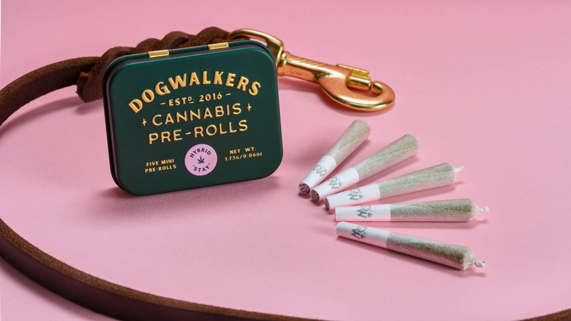 Photograph of product: Afternoon Crush [Five 0.35g Pre Rolls] || Dogwalkers