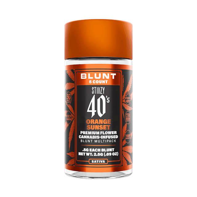 Photograph of product: Orange Sunset | .5x5 Mini Blunts Infused Pack