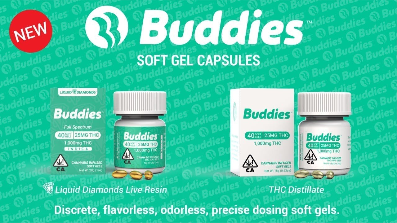 Photograph of product: Buddies Brand - Liquid Diamonds Oui'd - 20/ 50mg Durban