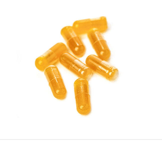 Photograph of product: 10ct/50mg RSO Capsules (Kush Mints)