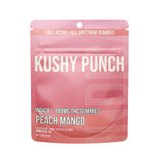 Photograph of product: Kushy Punch - Strawberry (Oui'd) Edible 100mg