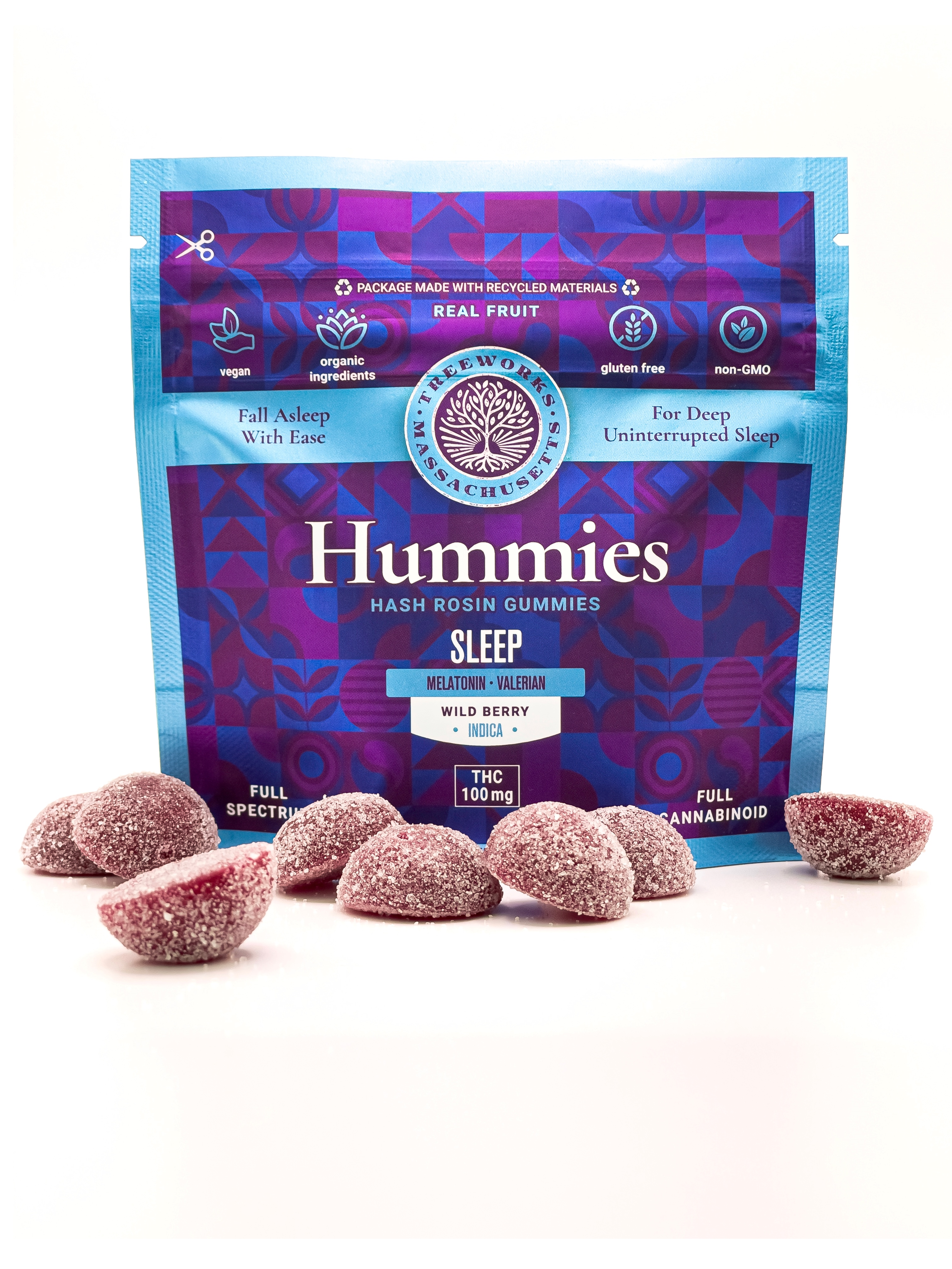Photograph of product: Sleep | Hummies | 100mg | by Treeworks