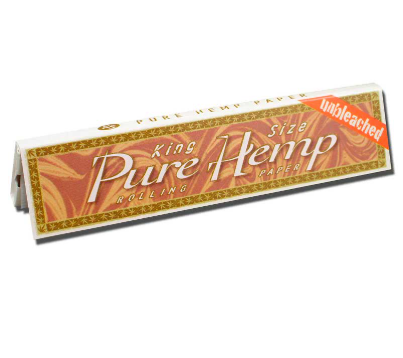 Photograph of product: Pure Hemp King Size Slim Unbleached 50/33