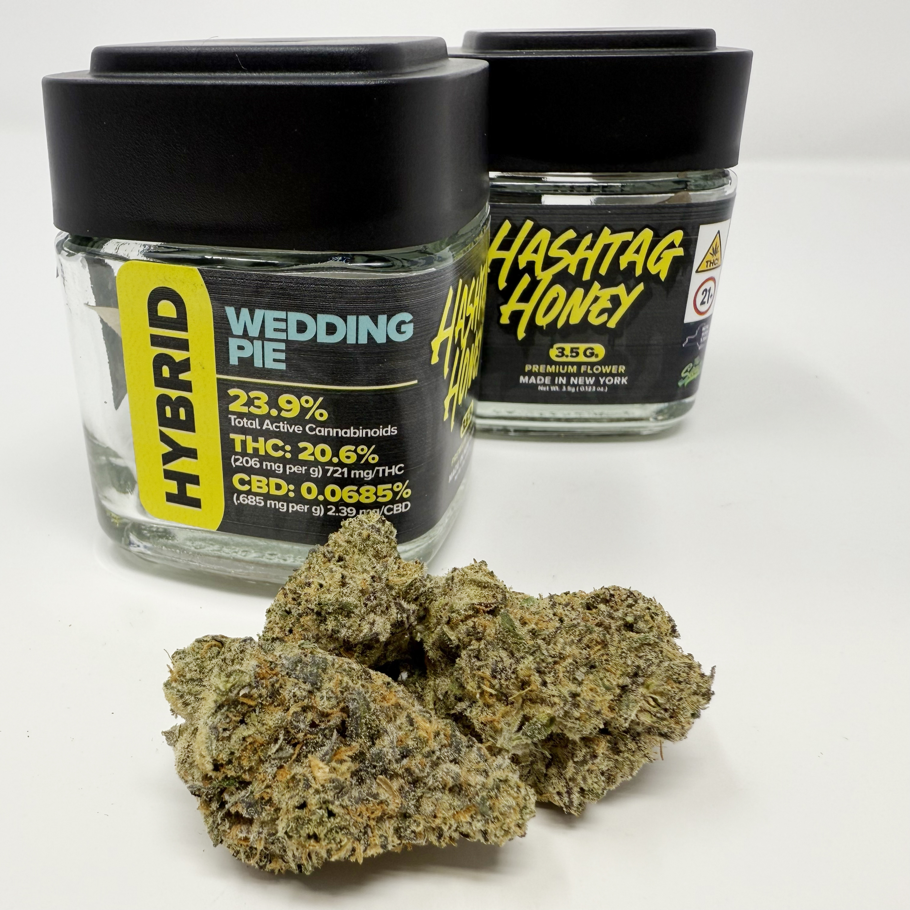Photograph of product: au chocolattag Honey | Wedding Pie | Flower TAC 23.9% - 3.5g