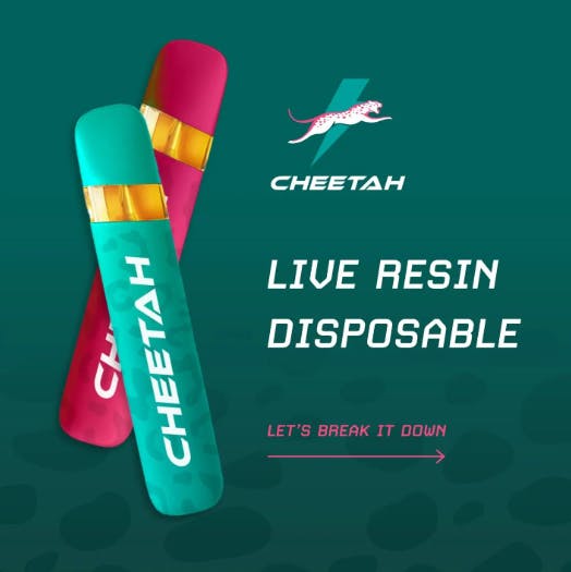 Photograph of product: Cheetah Super Boof - Live Rosin Disposable Pen | 1g
