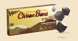 Photograph of product: HIGHATUS | S'MORES | 10MG ROSIN CHOCOLATES | 10PK