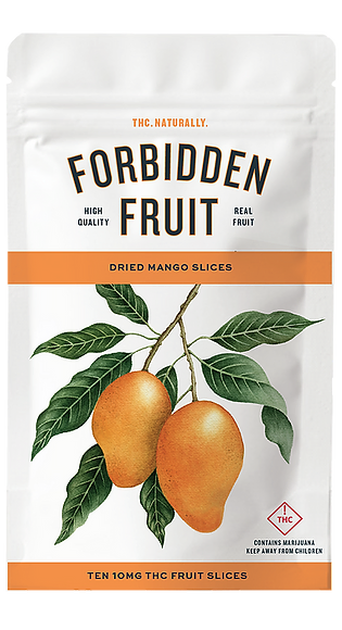 Photograph of product: Forbidden Fruit | Mango Slices 100mg