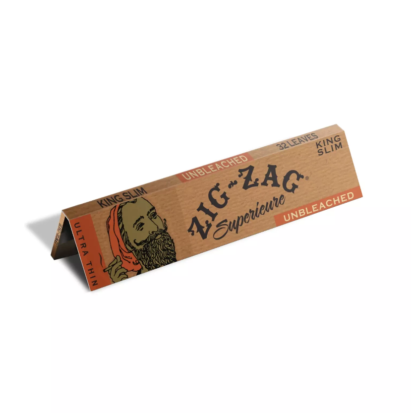 Photograph of product: Zig Zag | Rolling Papers Unbleached | King Size