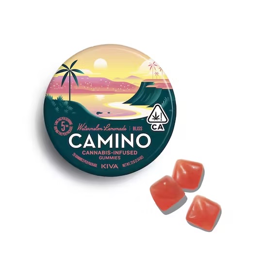 Photograph of product: CAMINO - EDIBLE (GUMMIES) - - WATERMELON LEMONADE