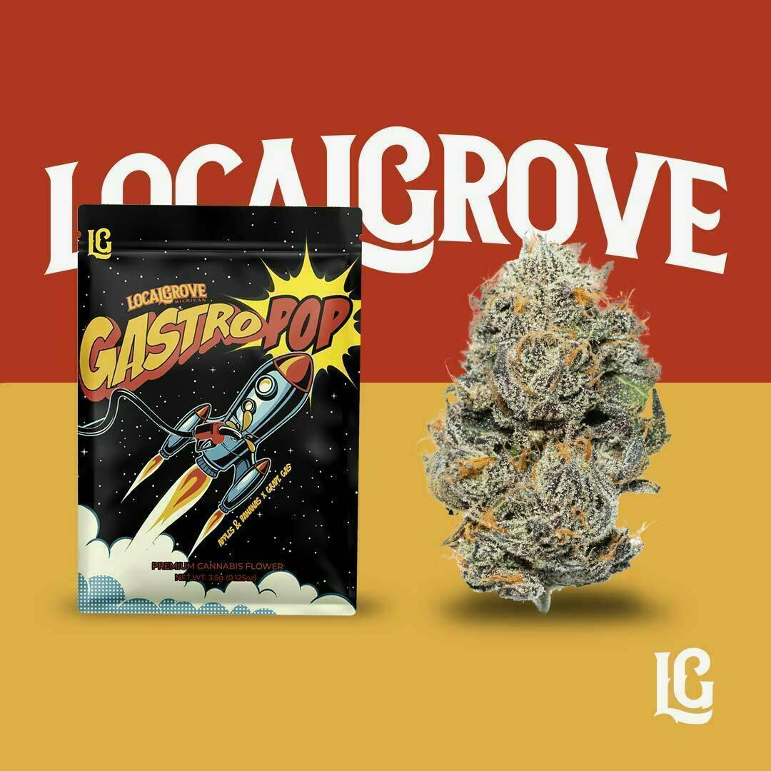 Photograph of product: LOCAL GROVE GASTRO POP PREPACK 3.5G