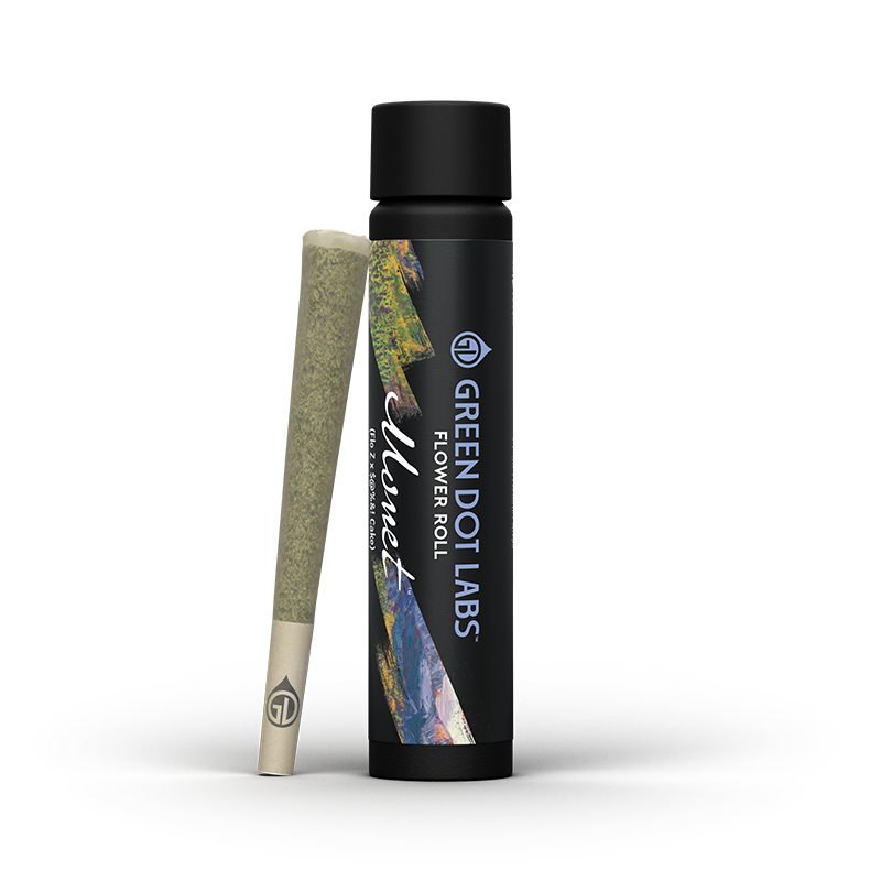 Photograph of product: Green Dot Labs Pre-roll | Monet