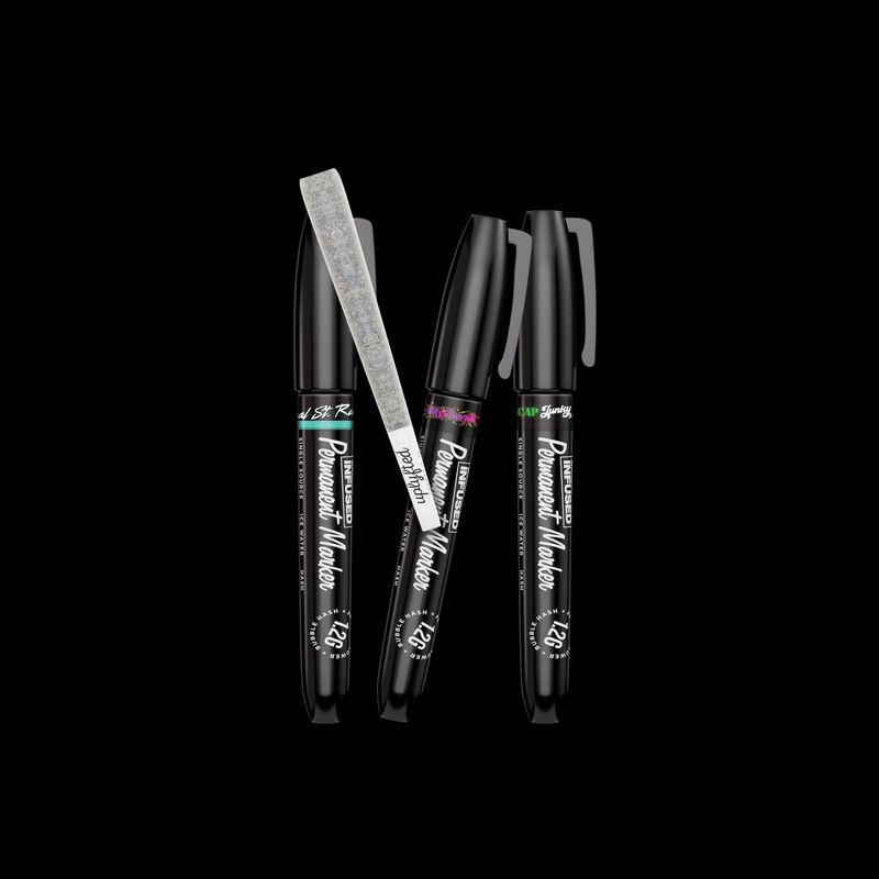 Photograph of product: Uplyfted | Permanent Marker x OG Runtz au chocolat Infused Pre-roll