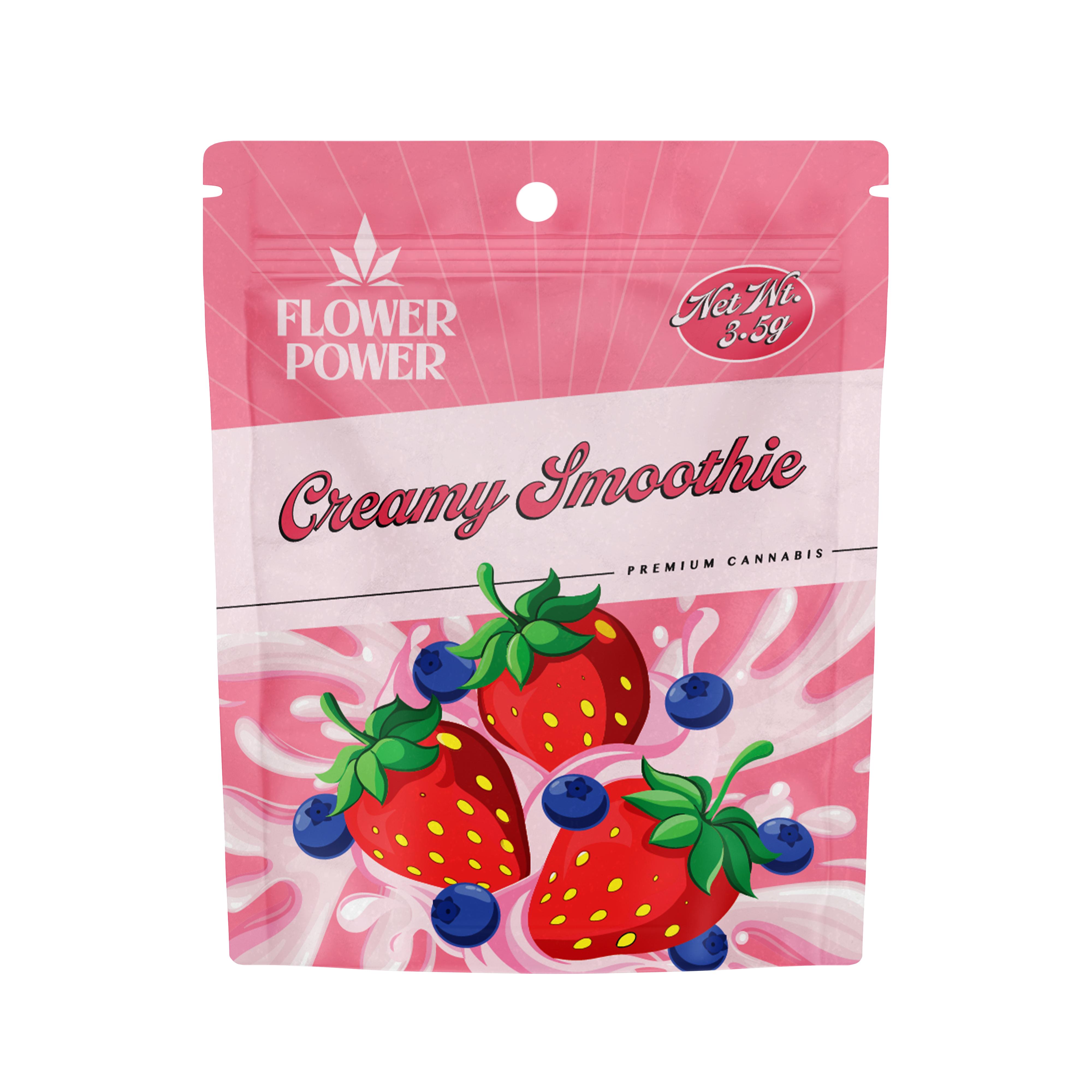 Photograph of product: FLOWER POWER | CREAMY SMOOTHIE PREPACK - 3.5g