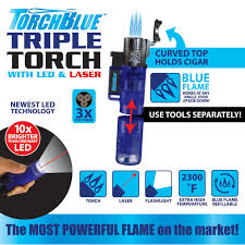 Photograph of product: Blue Triple Torch