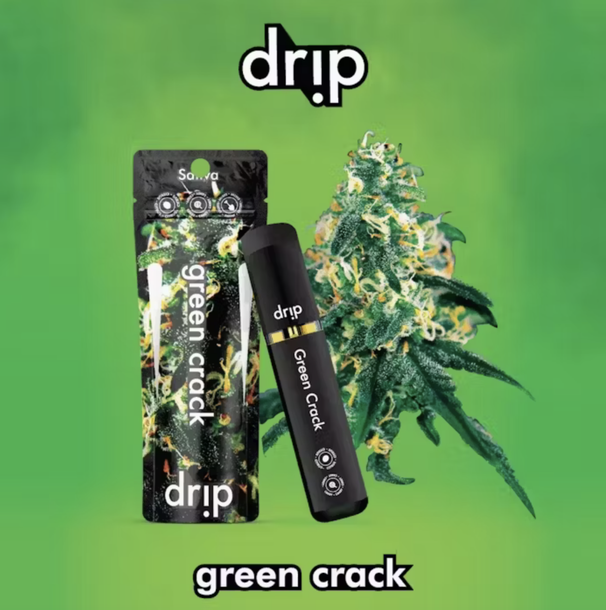 Photograph of product: Drip - Green Crack AIO