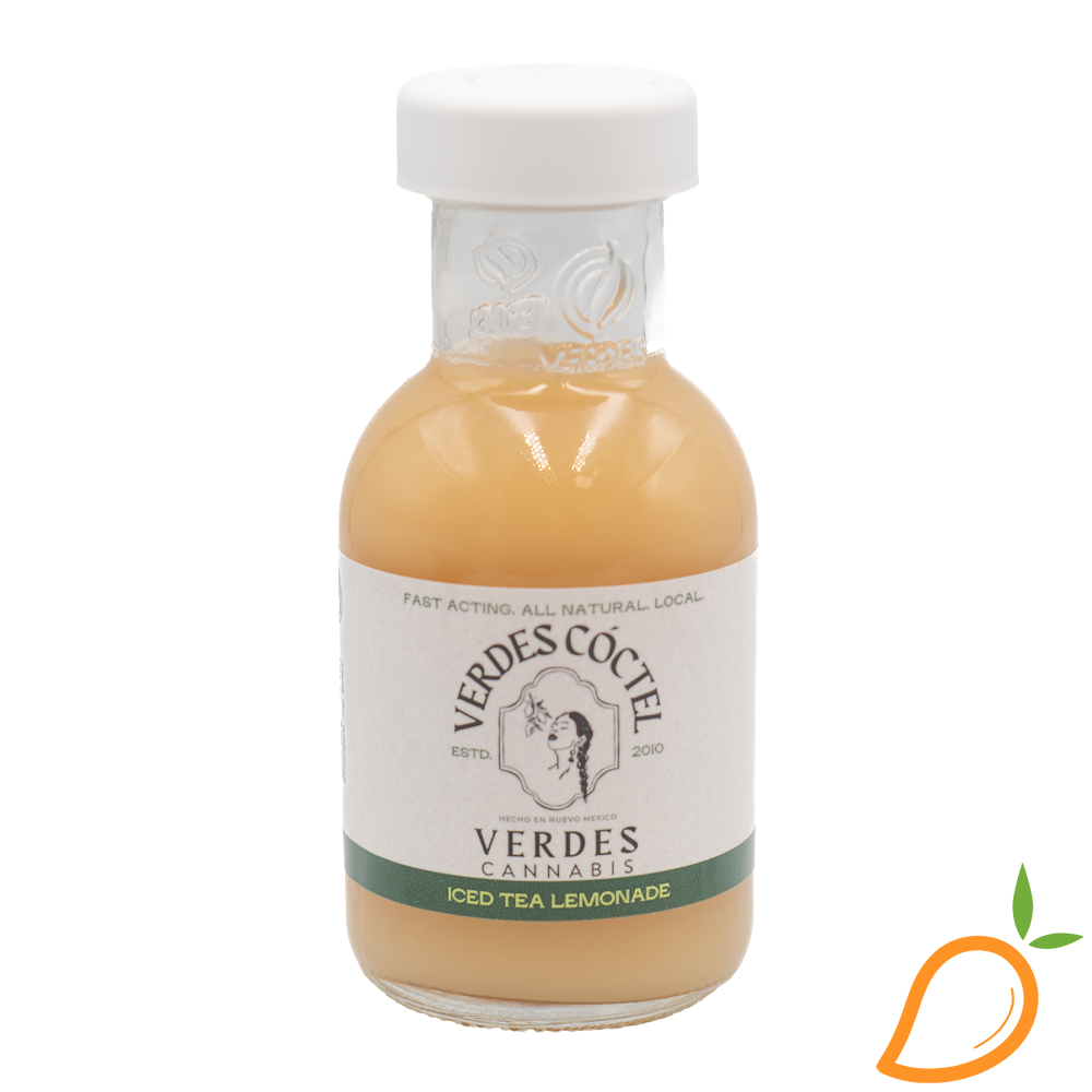 Photograph of product: 100mg 1:1 Iced Tea + Lemonade Verdes Oui'd