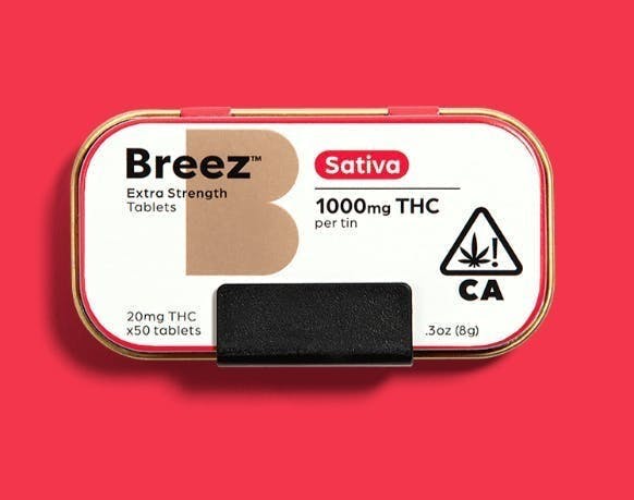 Photograph of product: Breez - Extra Strength Oui'd 1000MG TH-oui Tablets