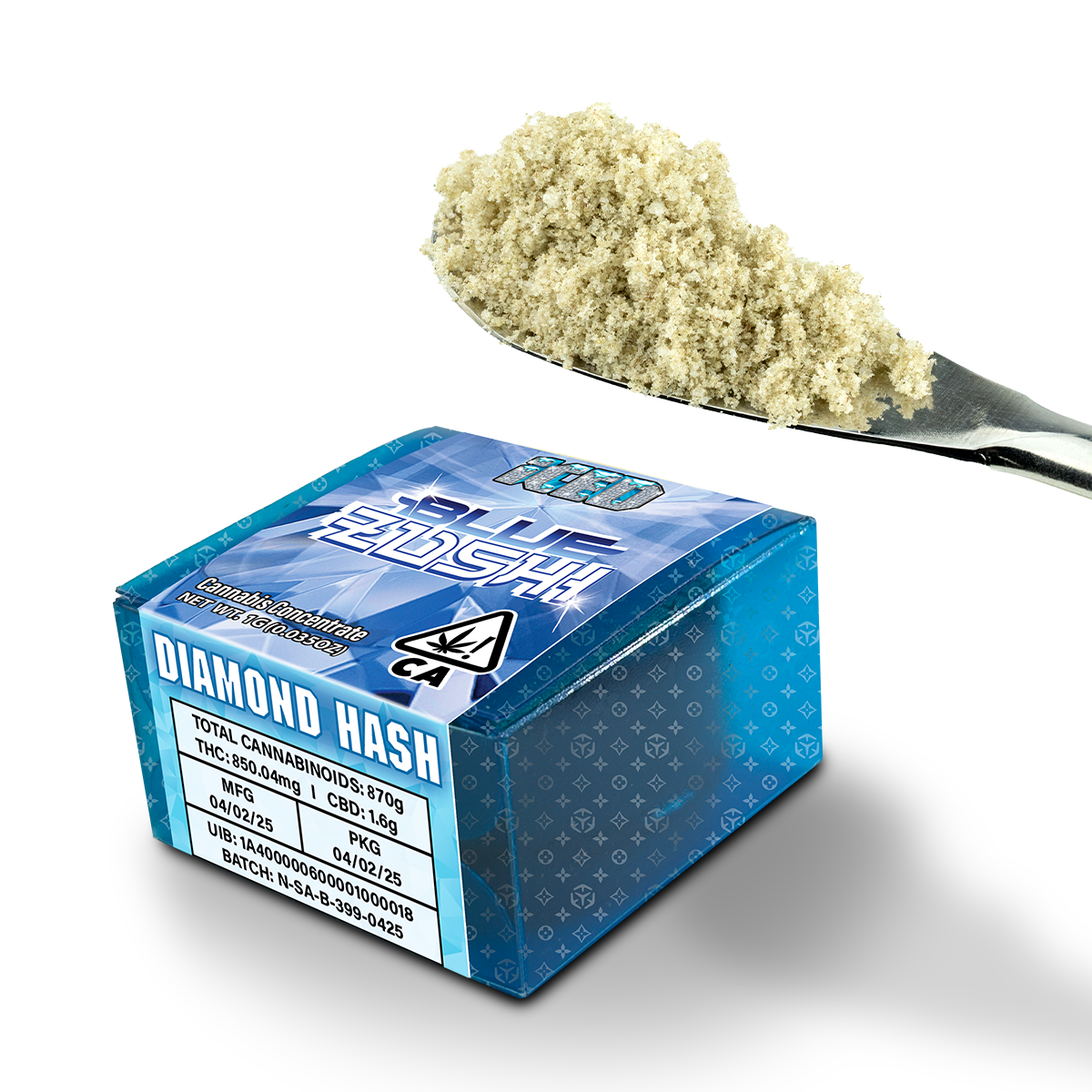 Photograph of product: 1G - au chocolat - BLUE ZUSHI