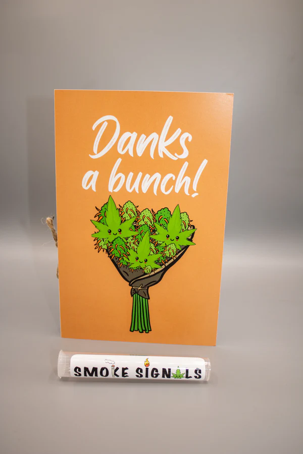 Photograph of product: Smoke Signals Greeting Card- Thank You