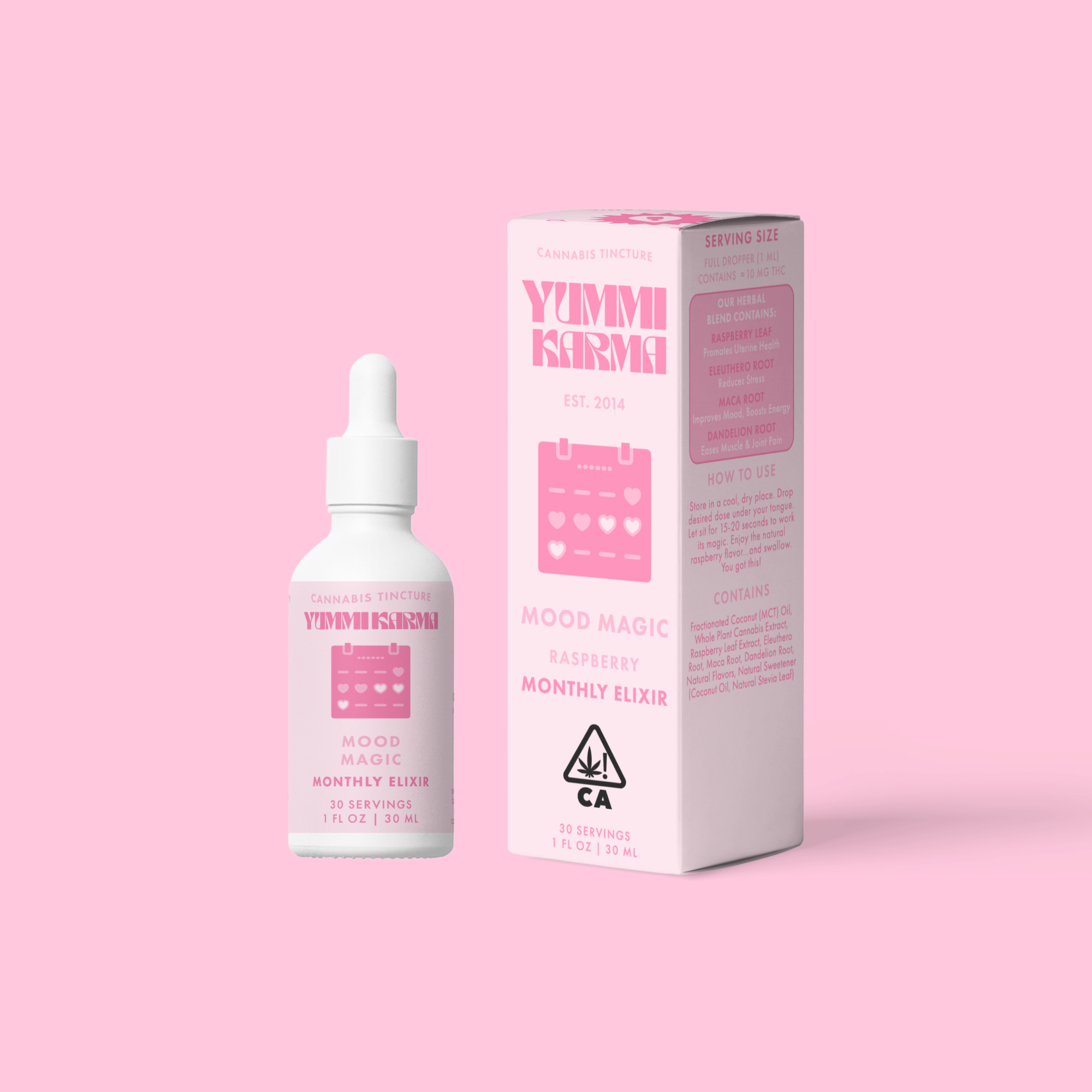 Photograph of product: Yummi Karma - Mood Magic Drops 2:1 (TH-oui/CBG) 450mg