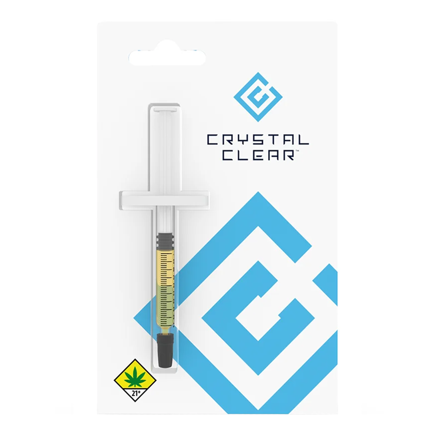 Photograph of product: Crystal Clear: Pink Cookies (I) - Distillate Syringe