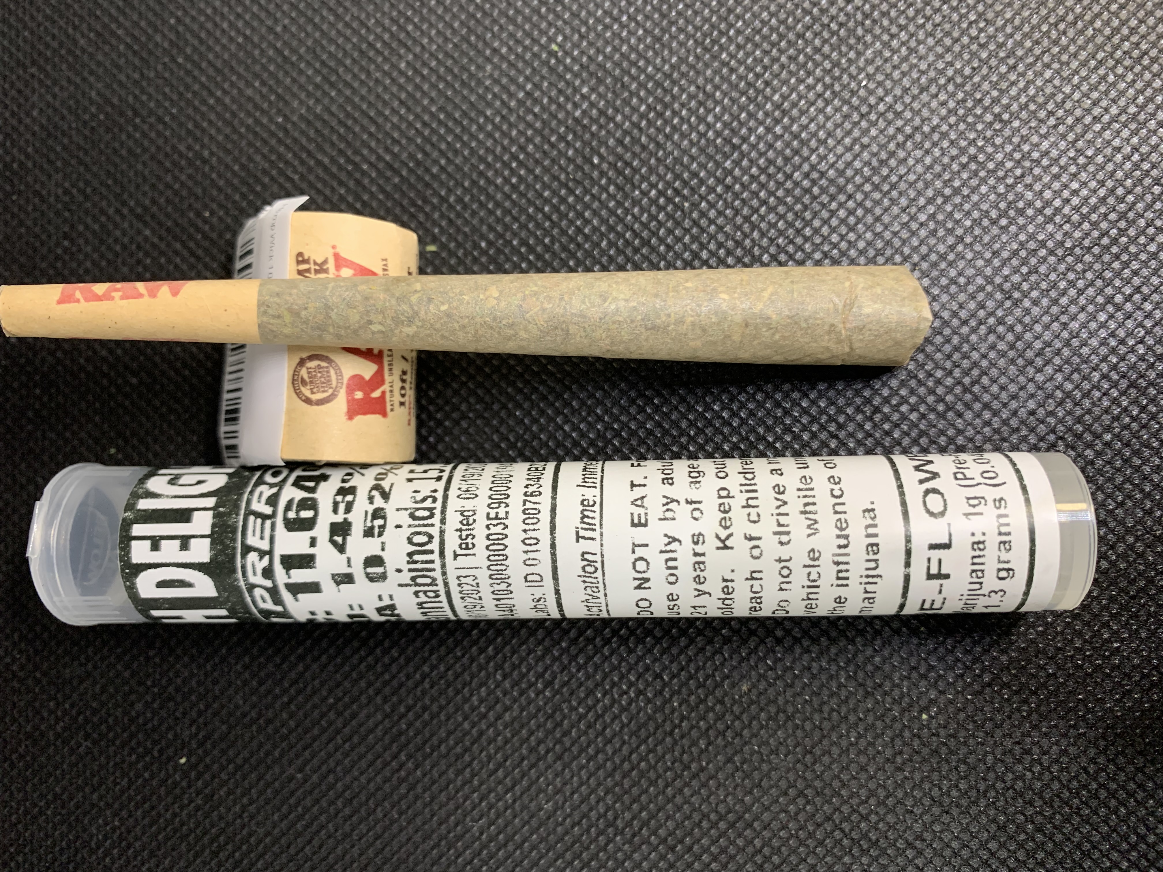 Photograph of product: CB - Pre Roll 1g - Turkish Delight (H)