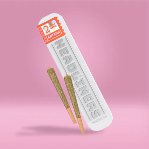 Photograph of product: Ethos - Headliners - Pre-Roll 2 x .5g (1g) - Strawberry Candy