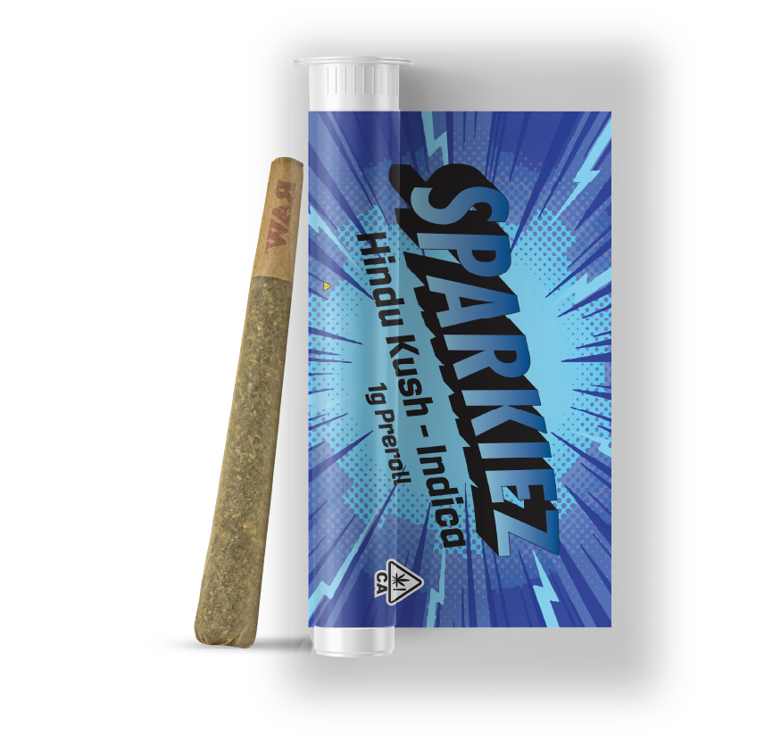 Photograph of product: Hindu Kush Preroll by Sparkiez