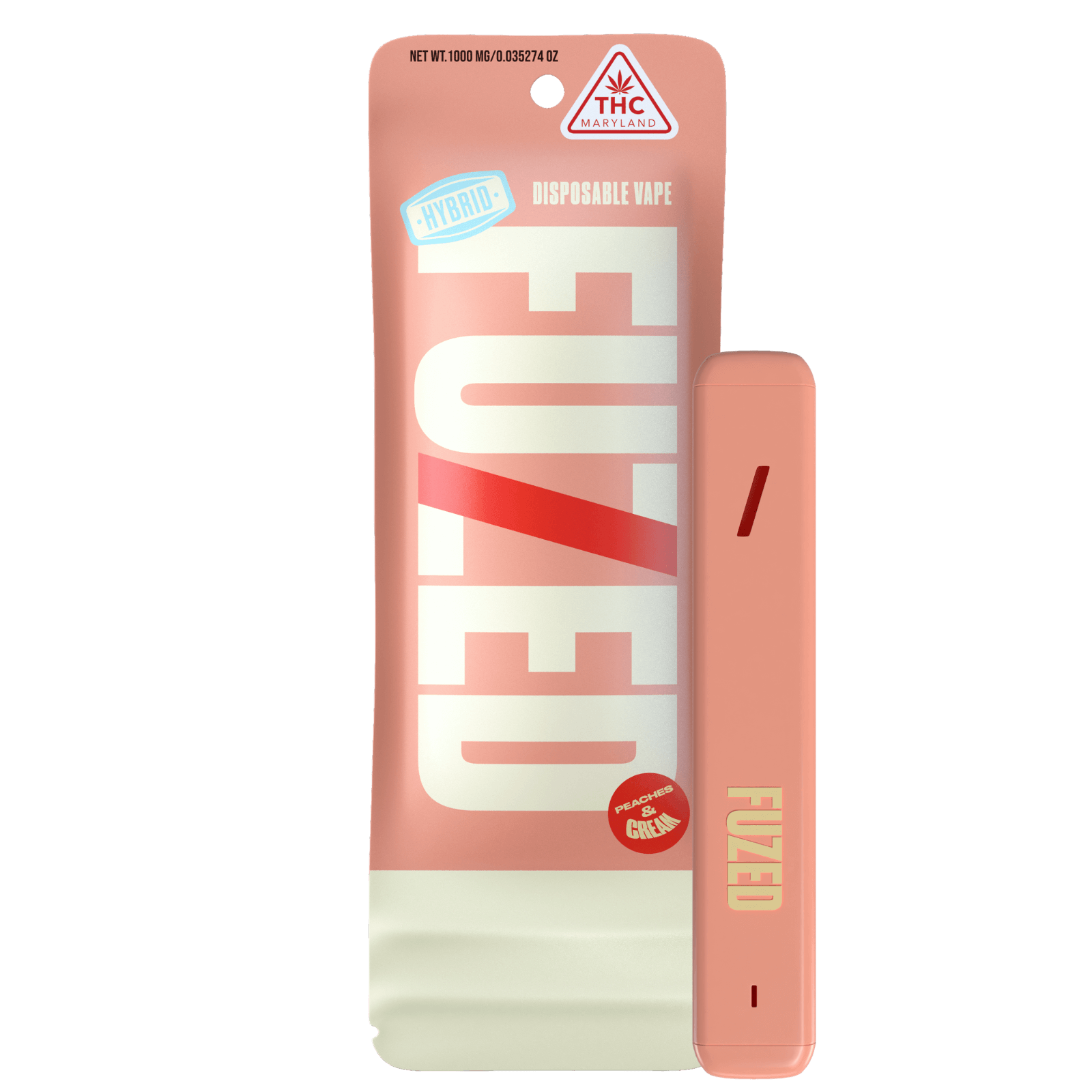 Photograph of product: PEACHES AND CREAM 1G ALL IN ONE - 1 G