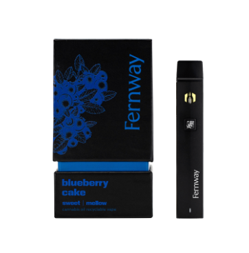 Photograph of product: Fernway Blueberry Cake 2g Traveler