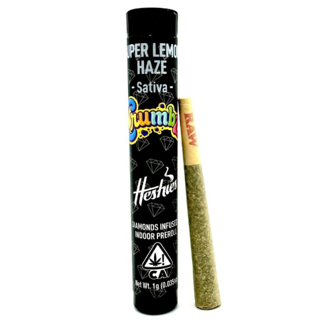 Photograph of product: ENCRUSTED SUPER LEMON HAZE [DIAMOND INFUSED] 1G