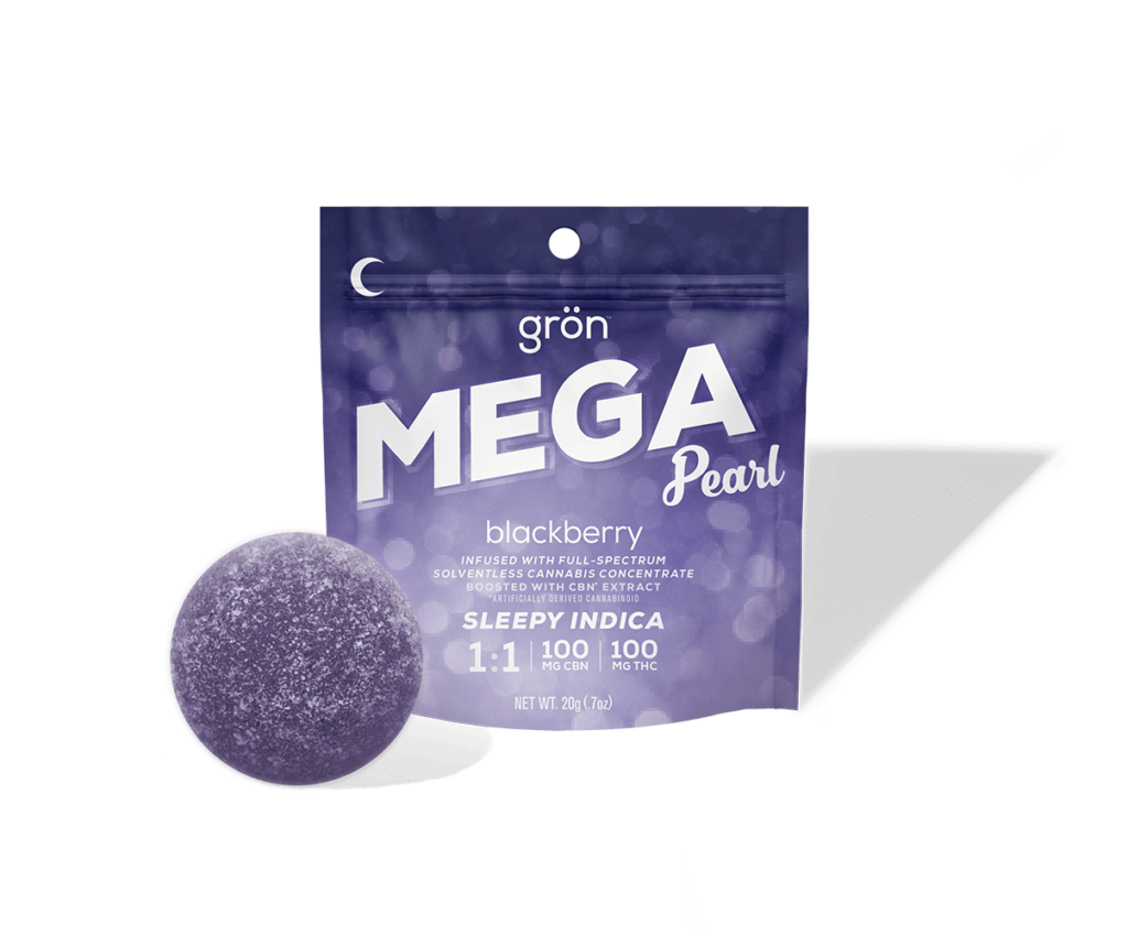 Photograph of Product: Blackberry 1:1 - Mega Pearl - 100mg