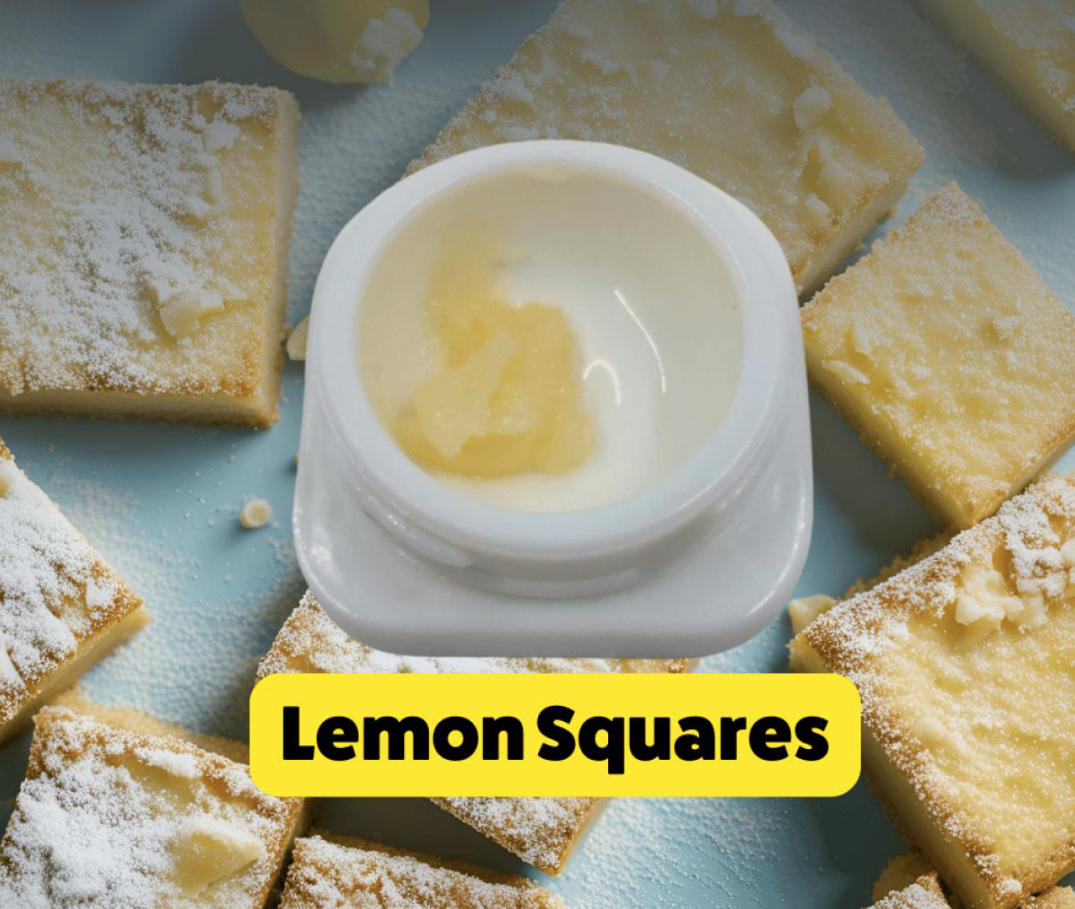 Photograph of product: Lemon Squares Flavored Wax