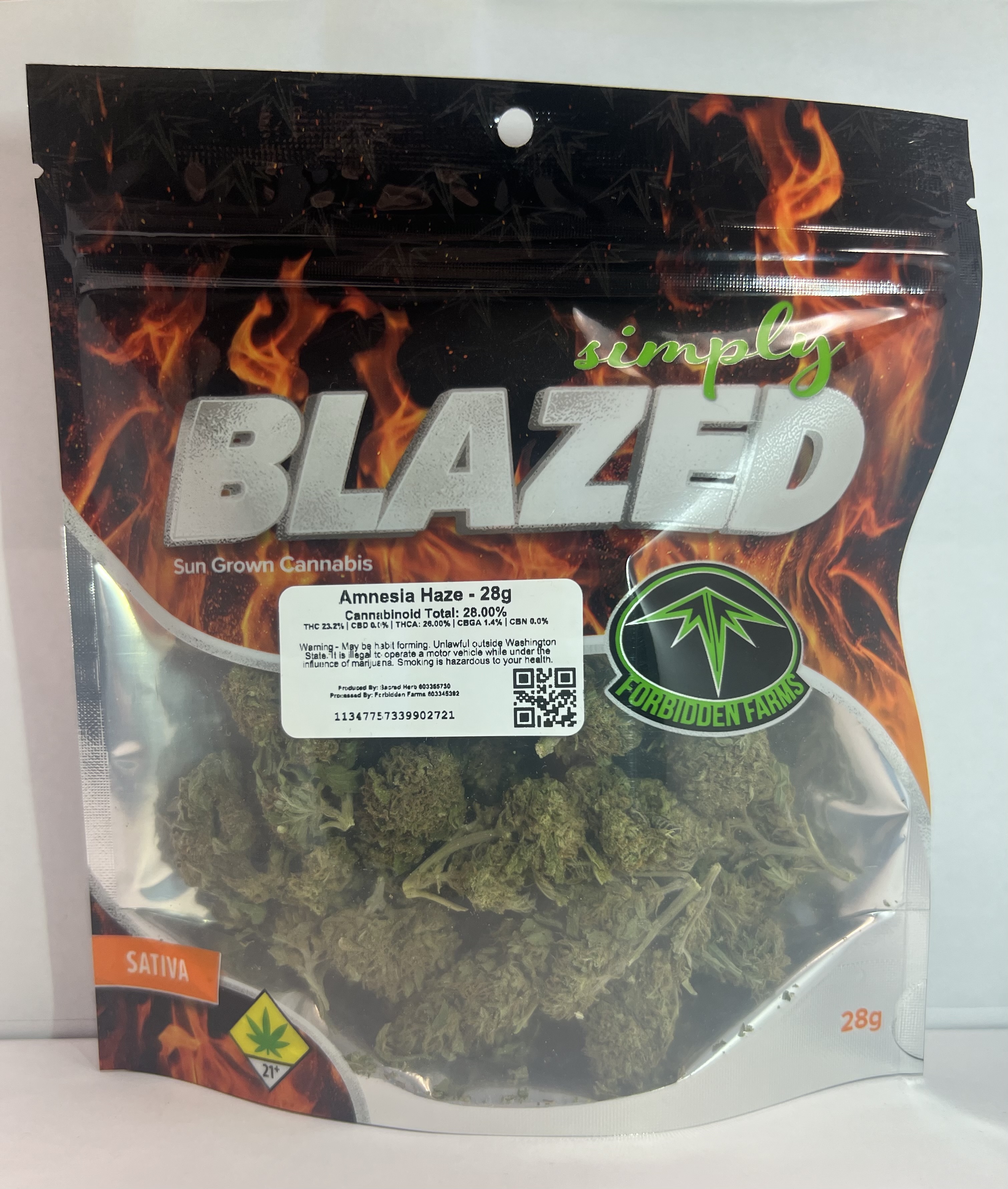 Photograph of Product: Amnesia Haze - 7g
