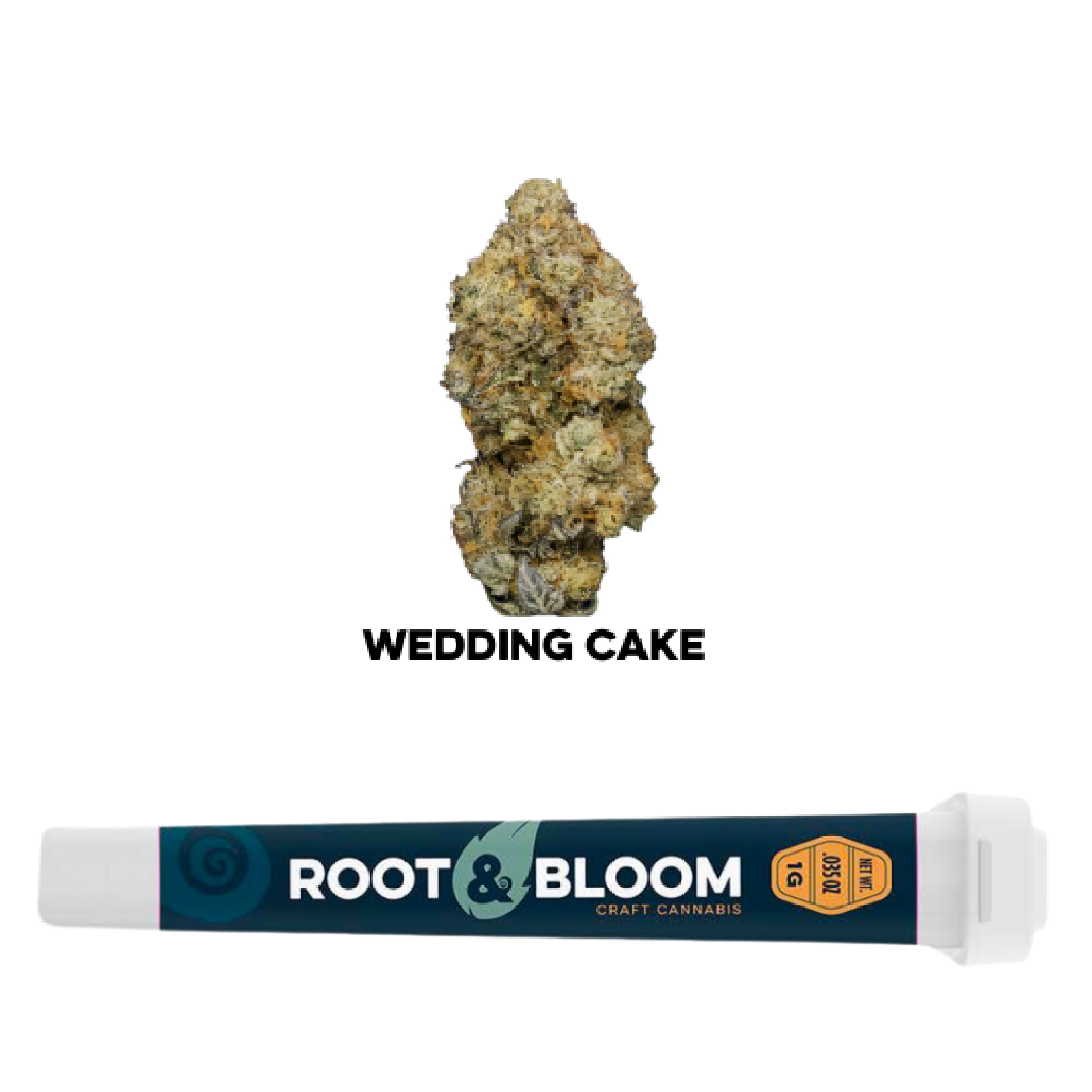 Photograph of product: Wedding Cake | Pre-Roll  1pk | 1g