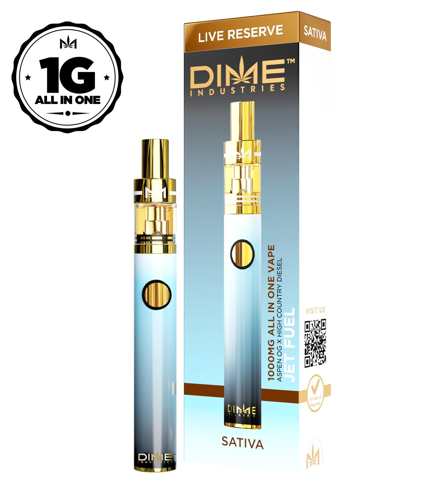Photograph of product: VAPE DI JET FUEL (S) LIVE RESERVE DISPOSABLE
