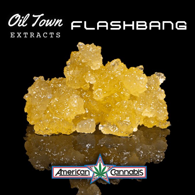 Photograph of product: Oil Town Concentrate | Flashbang
