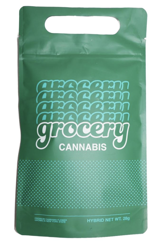 Photograph of product: Grocery 28g Flower- Frost Bite- Hybrid